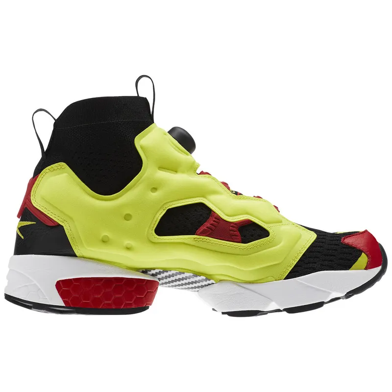Reebok Instapump Fury OG Ultraknit Black Hyper Green Black/Hyper Green-Reebok Red (Other Brands Reebok)