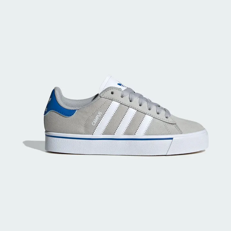 adidas Campus Vulc Grey White Blue (IH8039)
