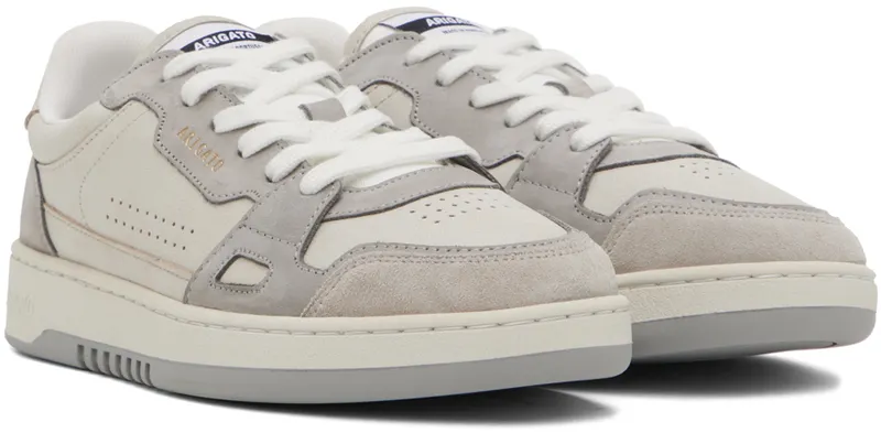 Axel Arigato Beige & Gray Dice Lo Sneaker (F0002026)