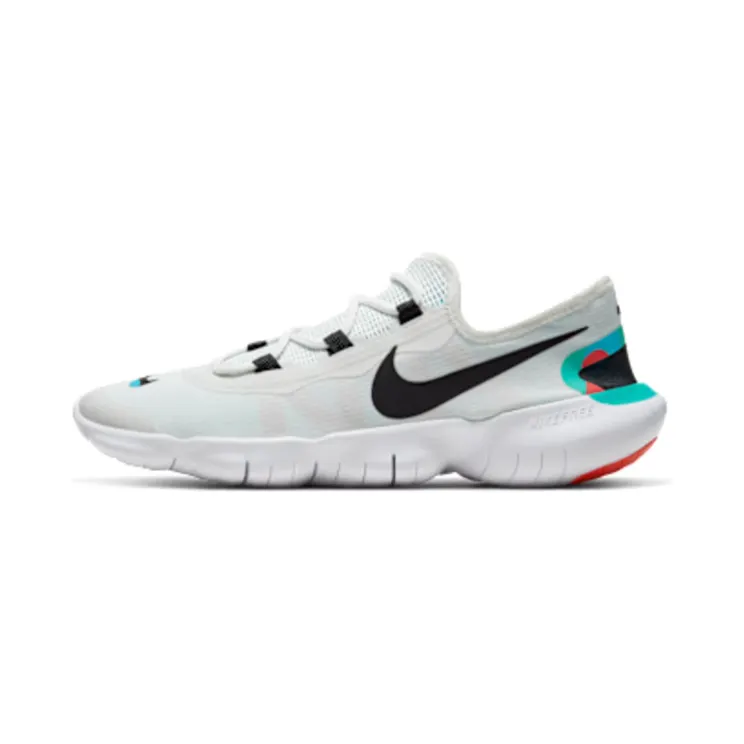 Nike Free RN 5.0 2020 ‘Summit White’ “Summit White / Black / Laser Orange” (CV9305-100)