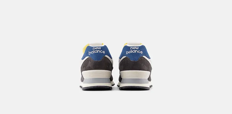 New Balance 574 Black Cement Rain Cloud Royal (U574NVE)