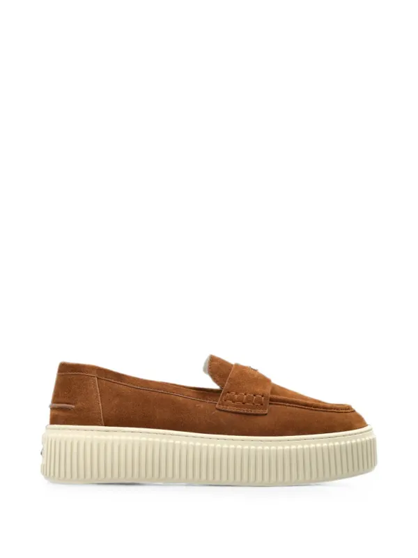 Furla Sky Slip-On-Sneakers aus Wildleder – Brown (YL86FKYY61000)