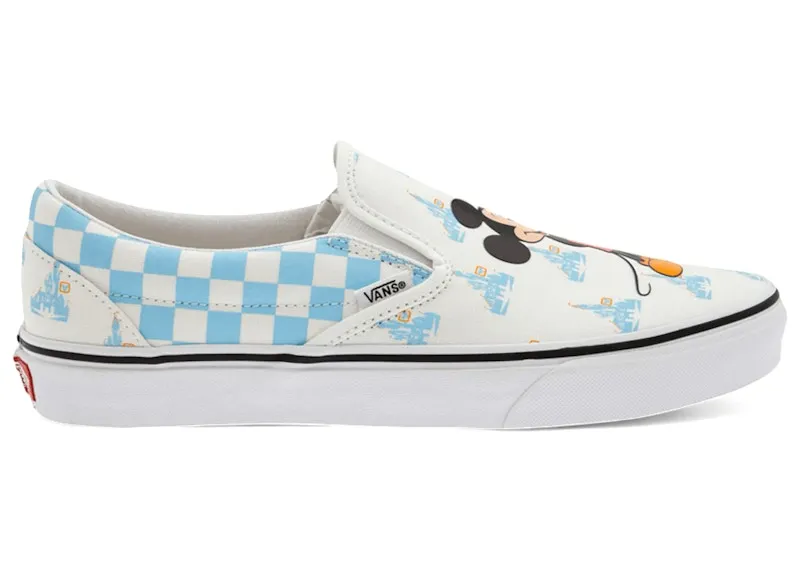 Vans Classic Slip-On Disney 50th Anniversary Mickey Mouse Blue (VN0A5AO89YO)