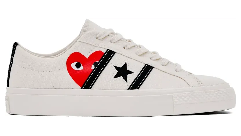 Comme Des Garçons Play x Converse One Star Academy Pro Sneakers – Schwarz (AZK130001)