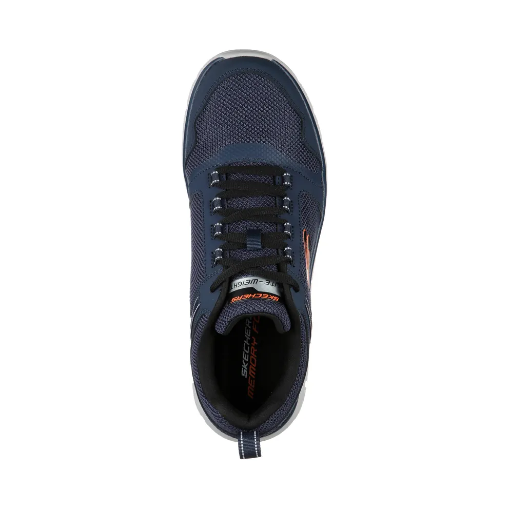 Skechers Track – Knockhill – Marine / Orange – “Blue” (232001 NVOR)
