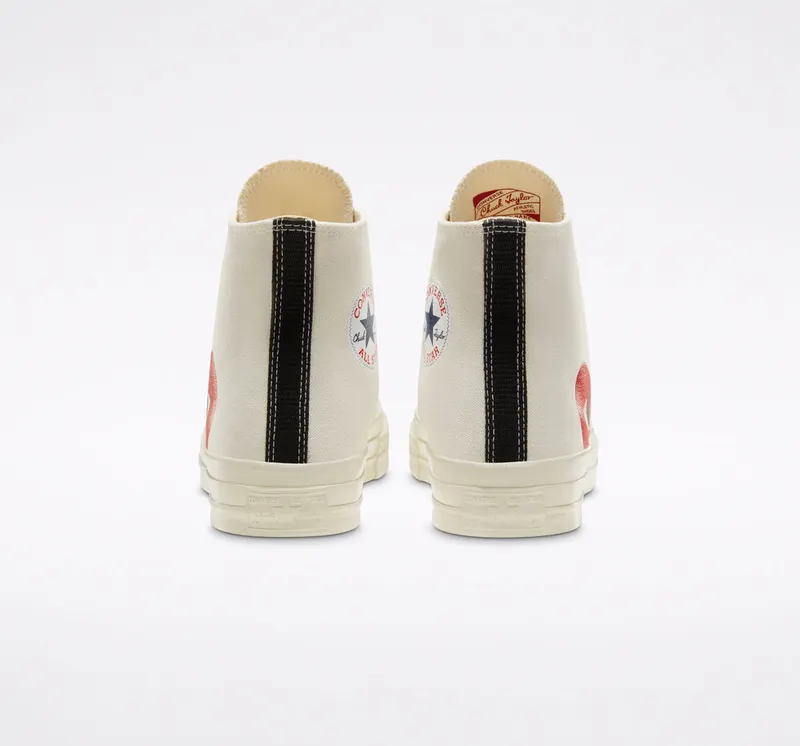 Converse x Comme des Garcons CDG Chuck Taylor High Cream White (150205C)