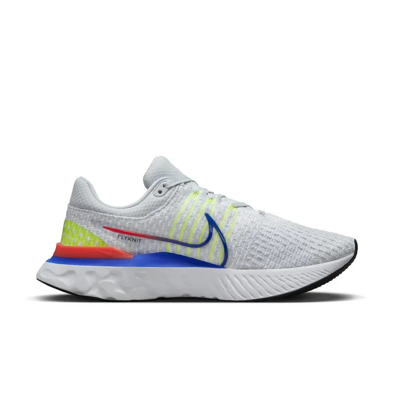 Nike React Infinity Run Flyknit 3 Road Running Grey (DX3353-001)