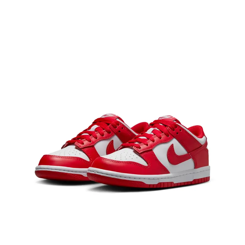 Nike Dunk Low GS “White University Red” (FB9109-119)