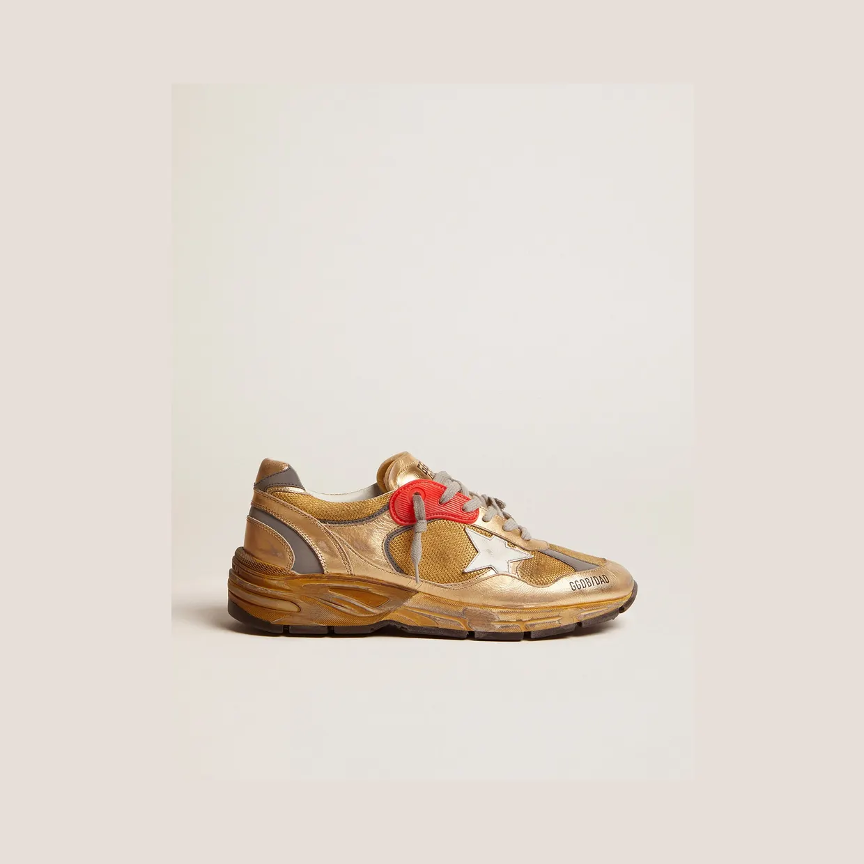 Golden Goose Dad-Star White Red Silver Grey (GMF00199F00121165120)
