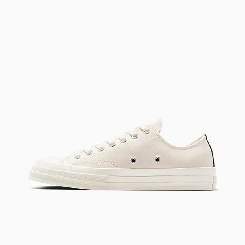 Converse PLAY Comme des Garçons Single Heart Chuck 70 Milk/Black/Red (A08805C)