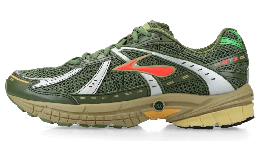 Brooks Adrenaline GTS 10 Forest Green Red