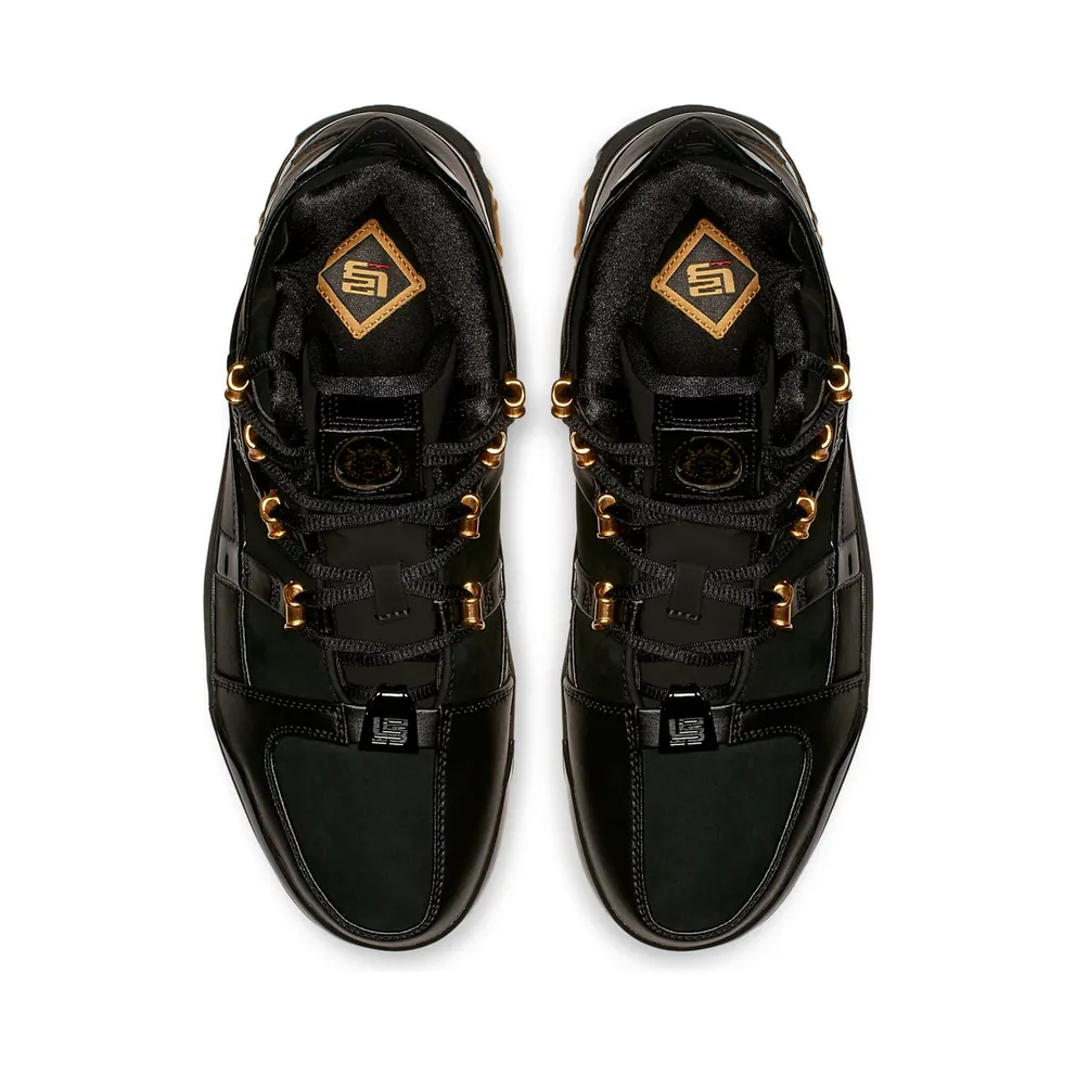 Nike LeBron 3 Black Gold (2018) Black/Black-Metallic Gold (AO2434-001)