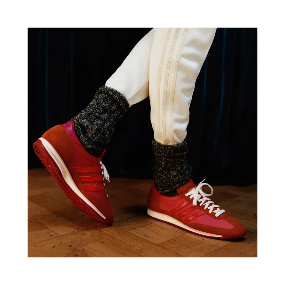 adidas SL72 Wales Bonner Collegiate Orange Trace Pink/Collegiate Orange/Maroon (FX7502)