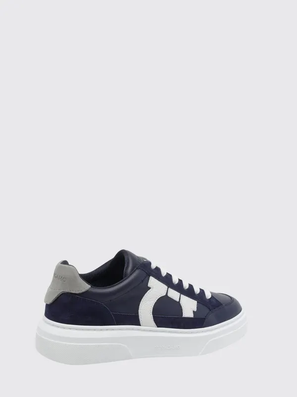 Ferragamo Gancini Leather Blue (023588776671MIDNIGHT)