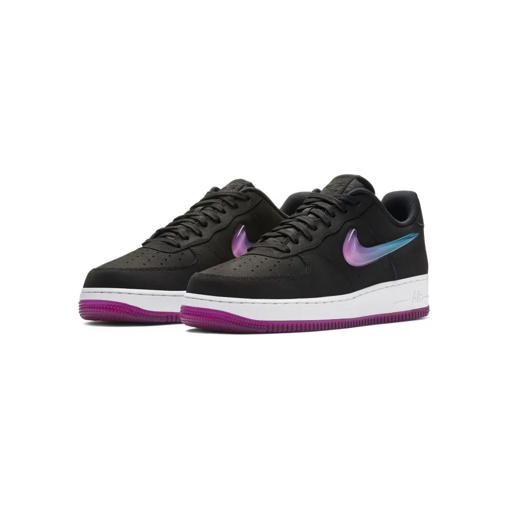 Nike Air Force 1 Low Jelly Jewel Black Black/Active Fuchsia-Blue Lagoon-White (AT4143-001)