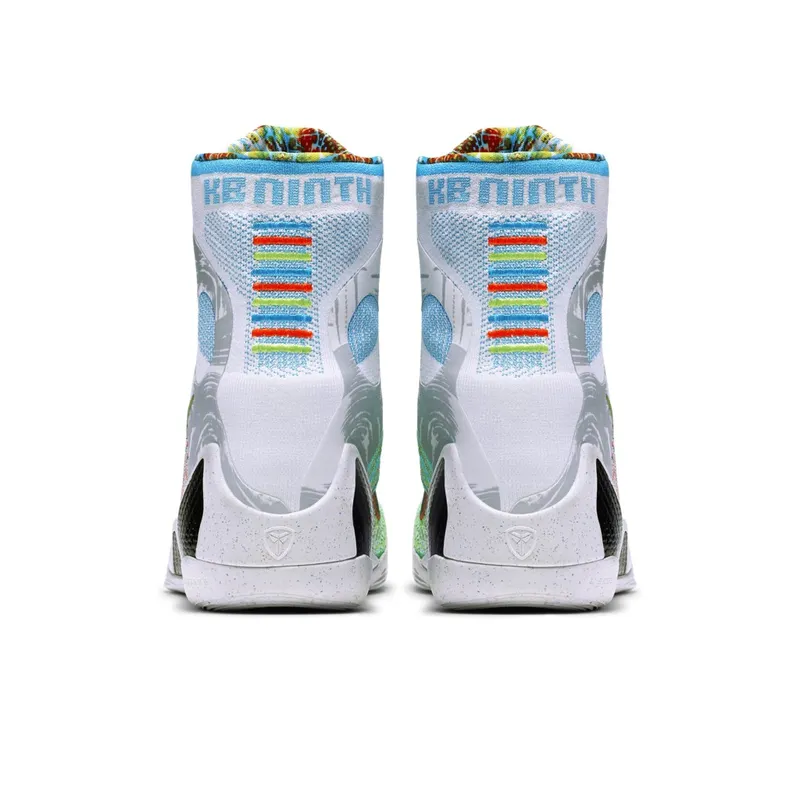Nike Kobe 9 Elite What the Kobe Multi-Color/Reflect Silver-Chlorine Blue (678301-904)