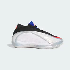 adidas Anthony Edwards 2 J “Cloud White / Lucid Red / Silver Metallic” (KK0153)