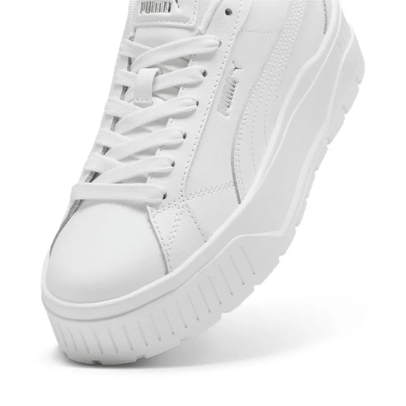 Puma Karmen II Leather “Puma White / Puma White / Puma Silver” (397456_02)
