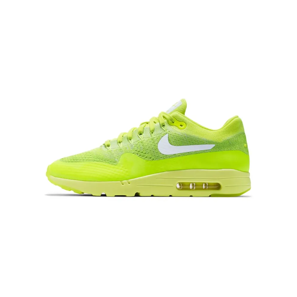Nike Air Max 1 Ultra Flyknit Volt Volt/White-Electric Green (843384-701)