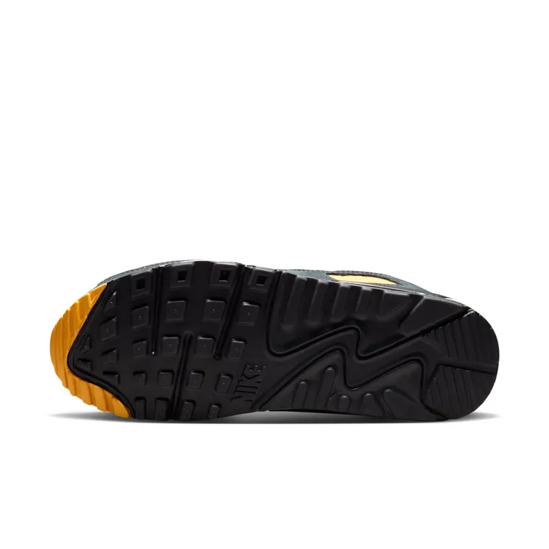 Nike Air Max 90 Womens “Black Yellow Ochre Plaid” (IR5598-001)