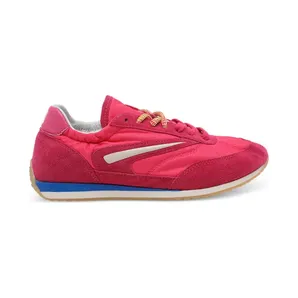 D.A.T.E. Suède met ronde neus “Pink” (W441ABCOFX)