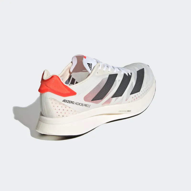 adidas Adizero Adios Pro 2.0 Cloud White / Carbon / Solar Red (FZ2477)