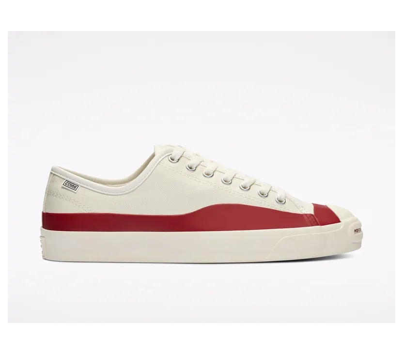 Converse Pop Trading Company x Jack Purcell Pro Low ‘Egret Red’ Egret/Red (169007C)
