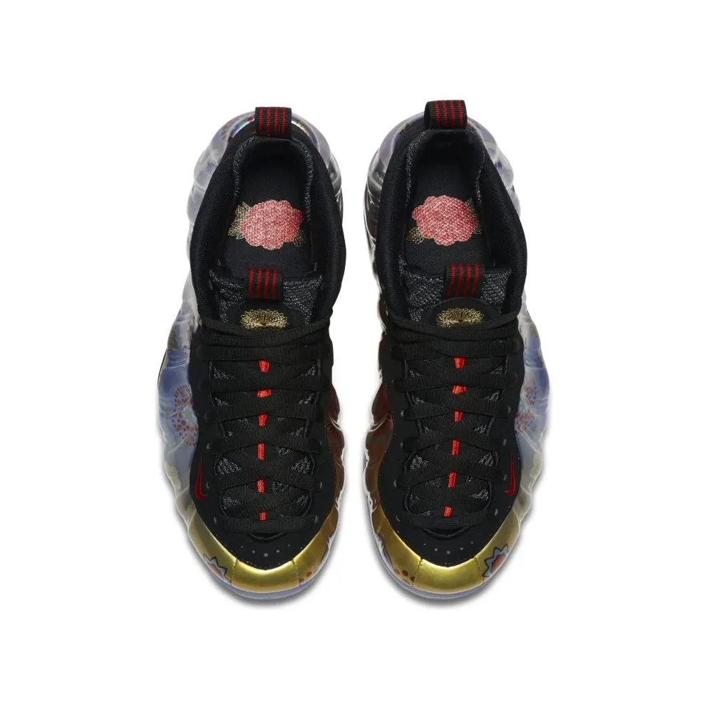 Nike Air Foamposite One Lunar New Year 2018 (W) Black/Habanero Red-Black (AQ0566-001)