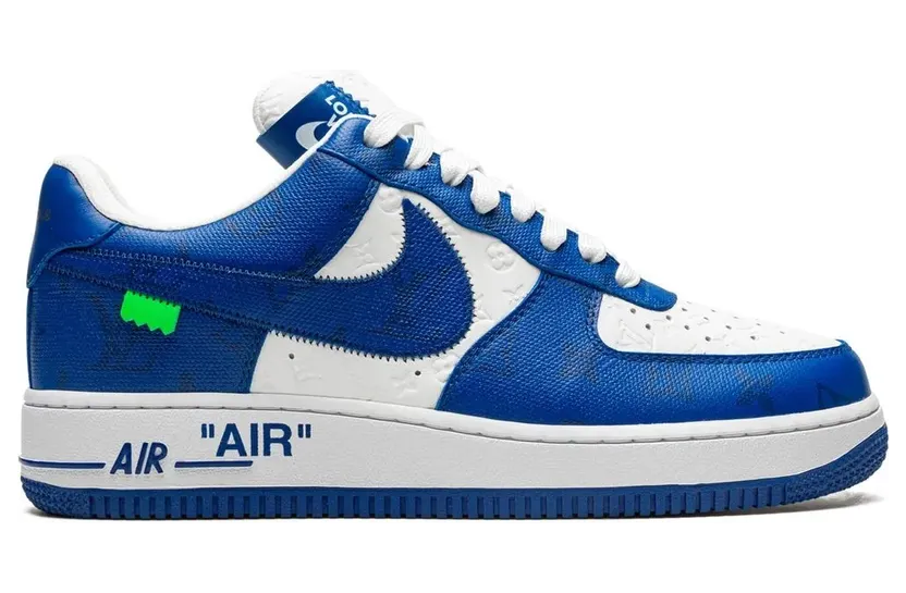 Nike x Louis Vuitton Air Force 1 sneakers – Blauw (MS0232)