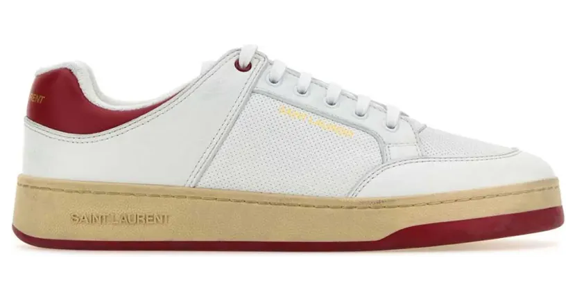 Saint Laurent SL/61 leren sneakers – Wit (7136002W4AA)