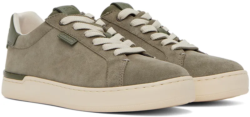 Coach 1941 Khaki Lowline Low-Top Sneakers (CC804 ARY)