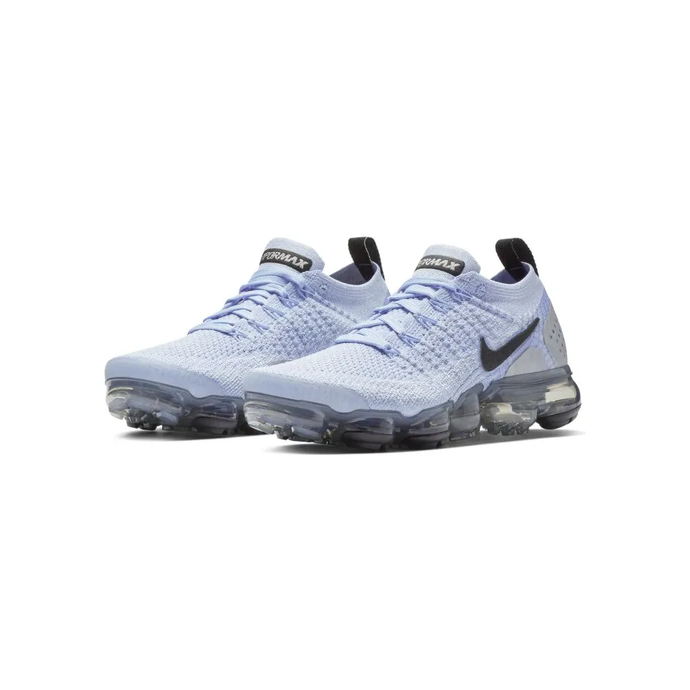 Nike Air VaporMax Flyknit 2 Aluminum (W) Aluminum/Metallic Silver-True Berry-Black (942843-402)