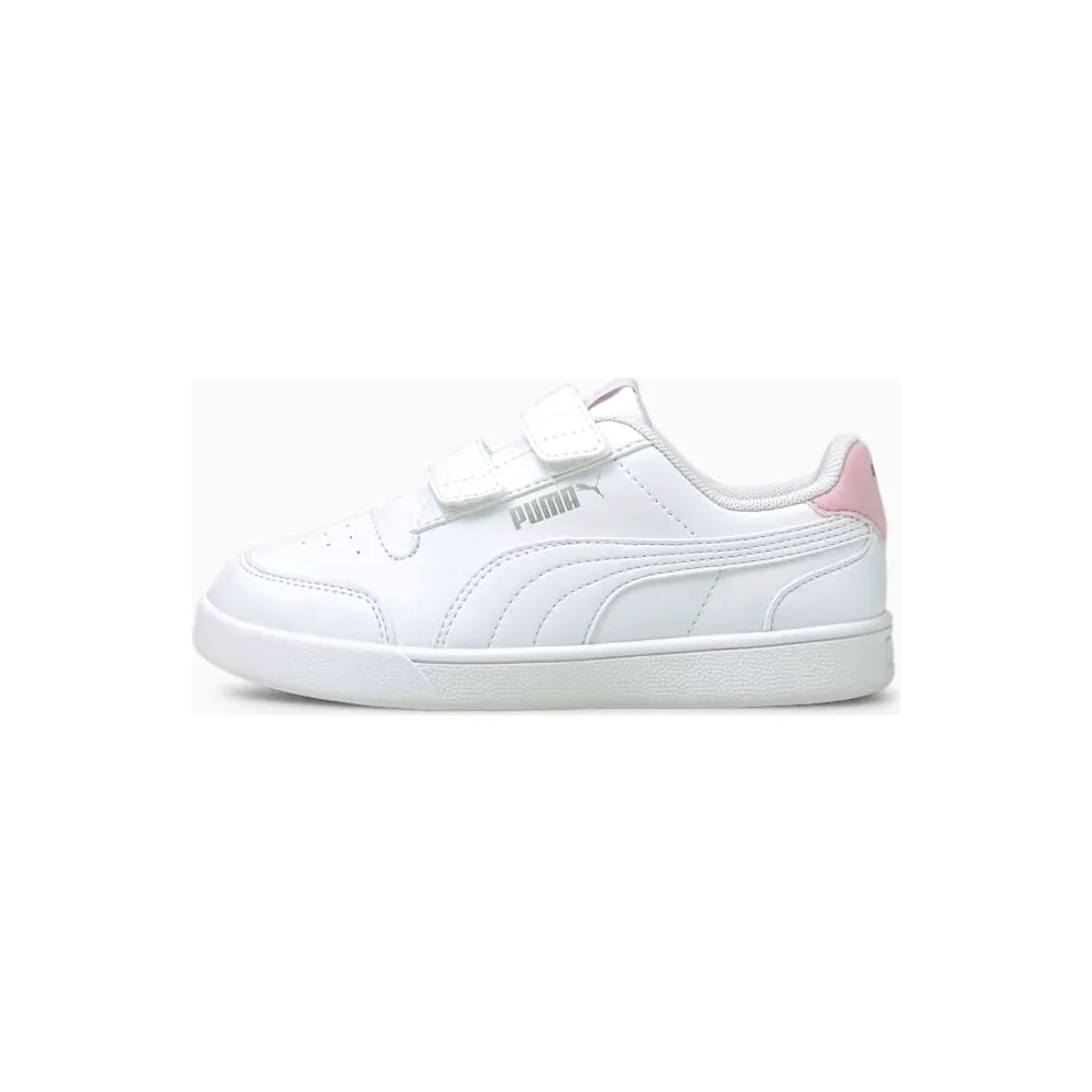 Puma Shuffle White/Pink (375689-04)