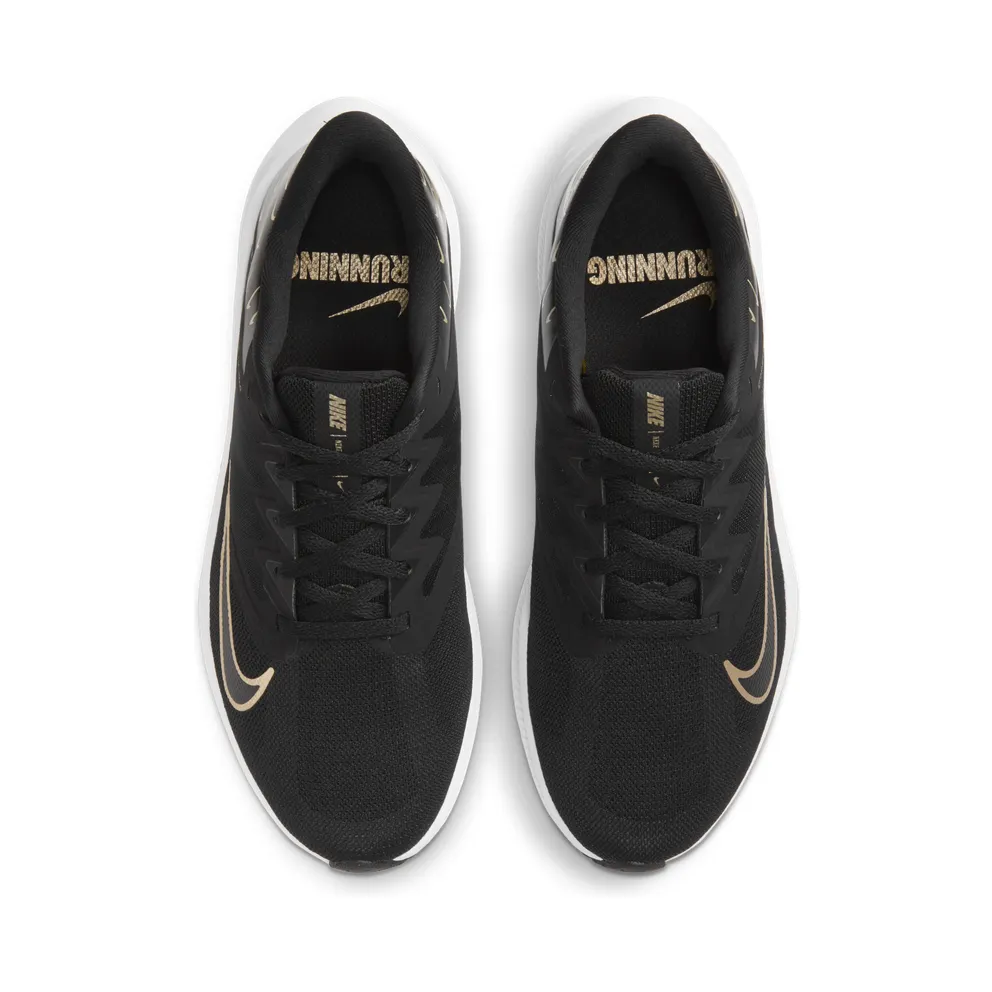 Nike Quest 3 Premium “Black / Iron Grey / Metallic Gold Grain” (CV0149-001)
