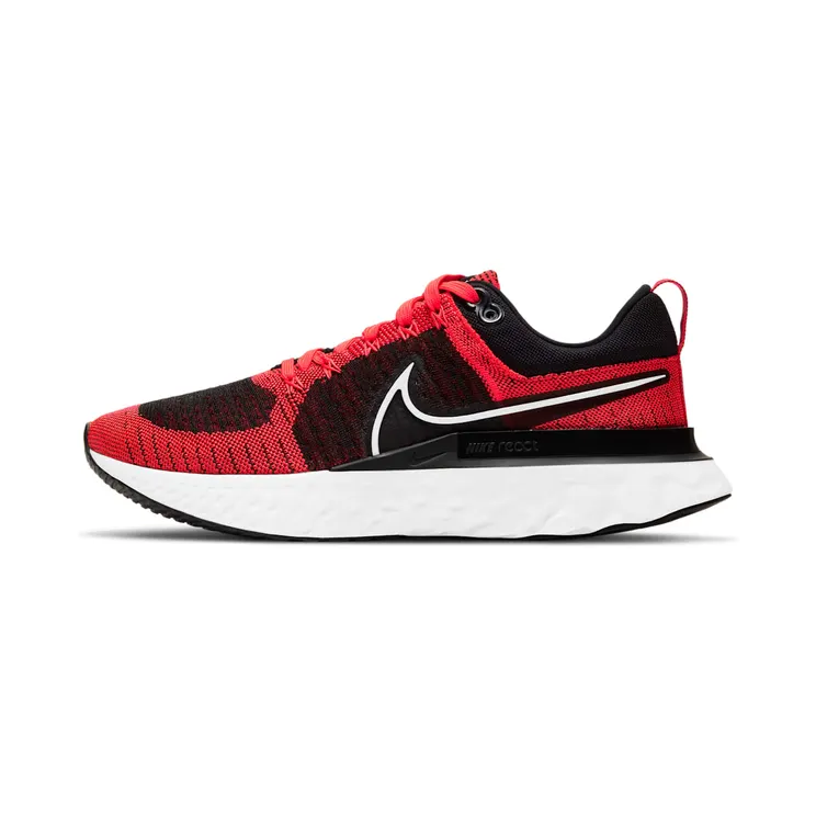 Nike REACT INFINITY RUN FK 2 BRIGHT CRIMSON WHITE-BLACK-DK SMOKE GREY (CT2357-600)