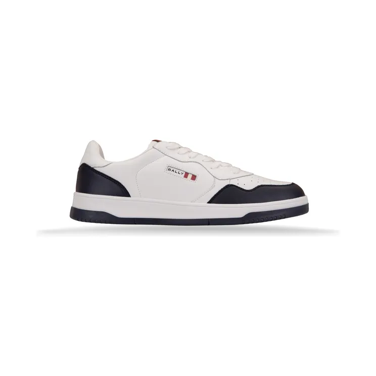 Bally Jaren “White/Navy” (MSK0FX I0R6)
