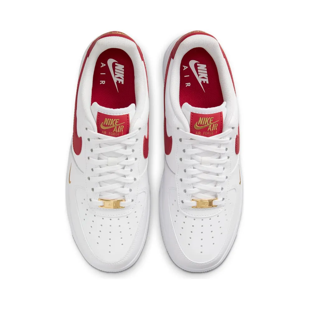 Nike Air Force 1 07 Red Mini Swoosh (CZ0270-104)