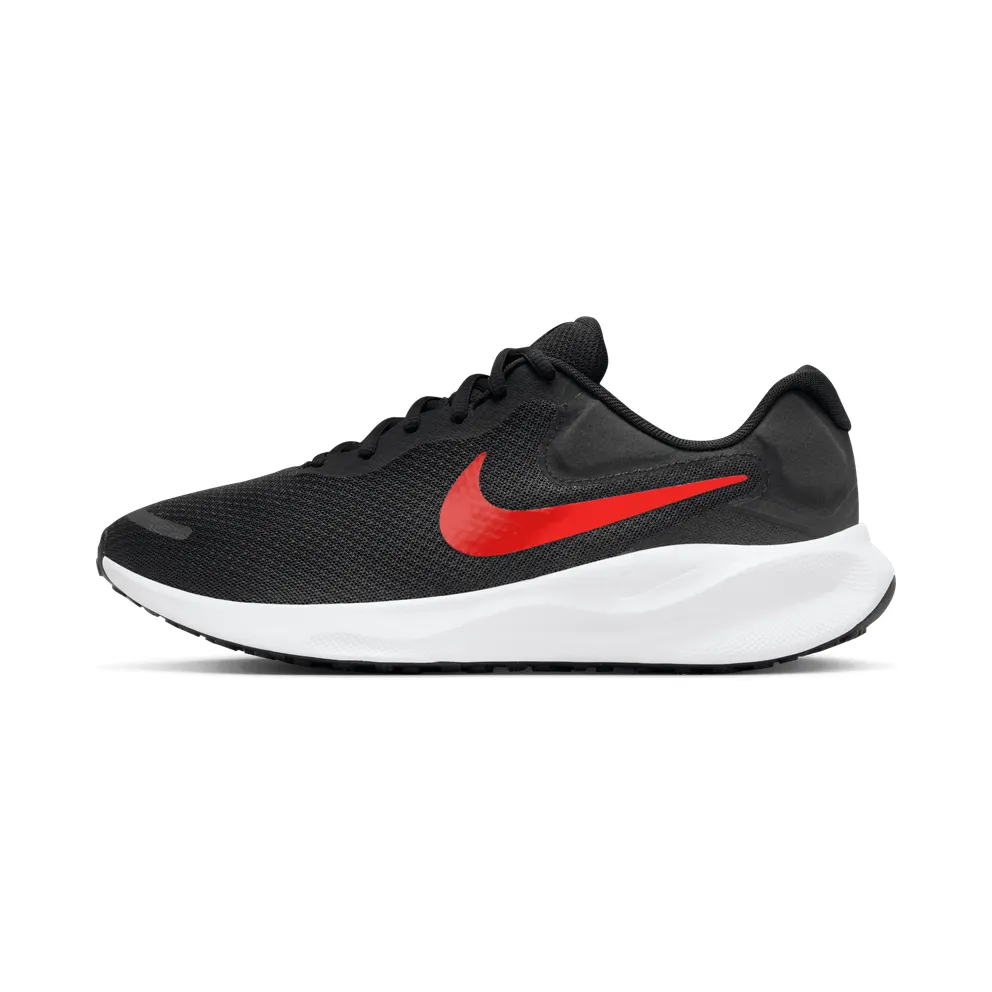 Nike Revolution 7 Black White University Red (FB2207-003)