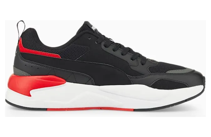 Puma X-Ray2 Square Signature Wit/Zwart/Rood (383825-02)