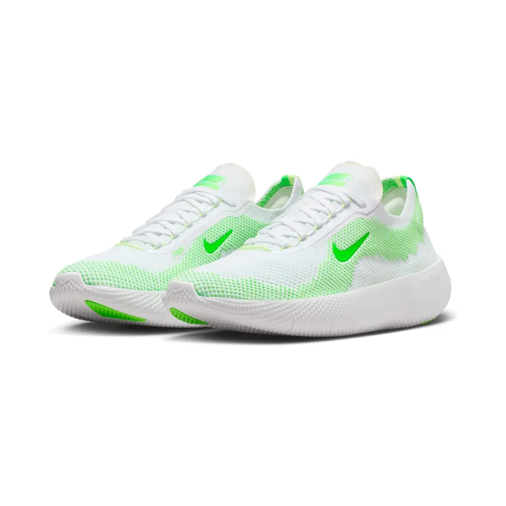 Nike Free 2025 White Volt Green Strike (HF1078-102)