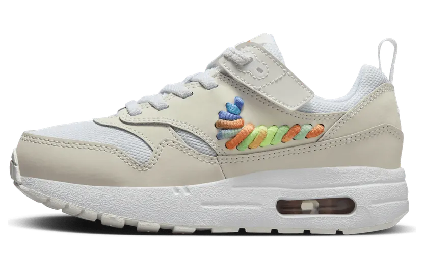 Nike Air Max 1 SE EasyOn PS “White Summit White Terra Blush Multi-Color” (FN4784-100)