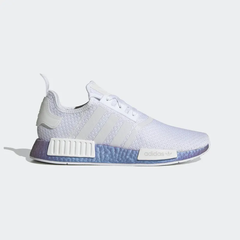 adidas NMD R1 Iridescent Boost Silver Metallic/Cloud White/Cloud White (FV5344)