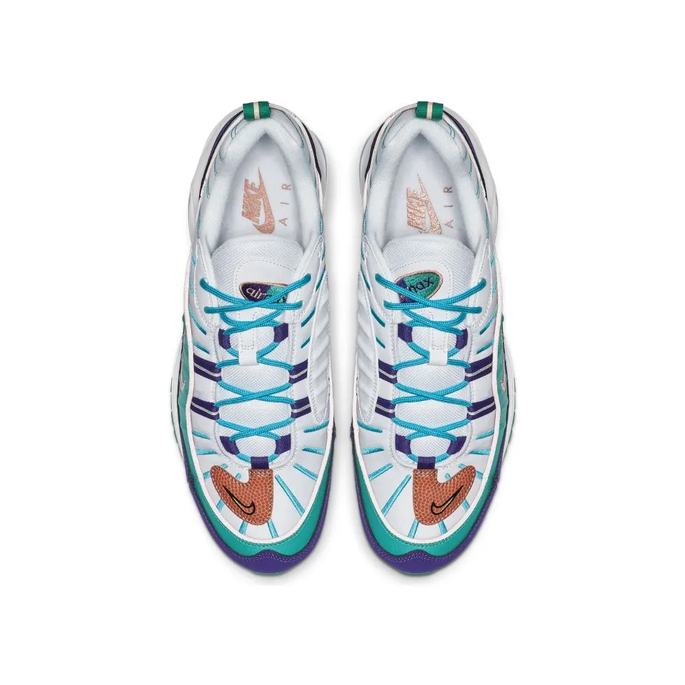 Nike Air Max 98 Hornets Court Purple/Terra Blush-Spirit Teal (640744-500)