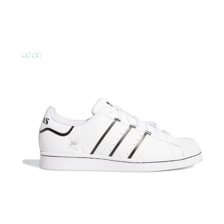 adidas Superstar Thin Stripes White Black (GV7186)