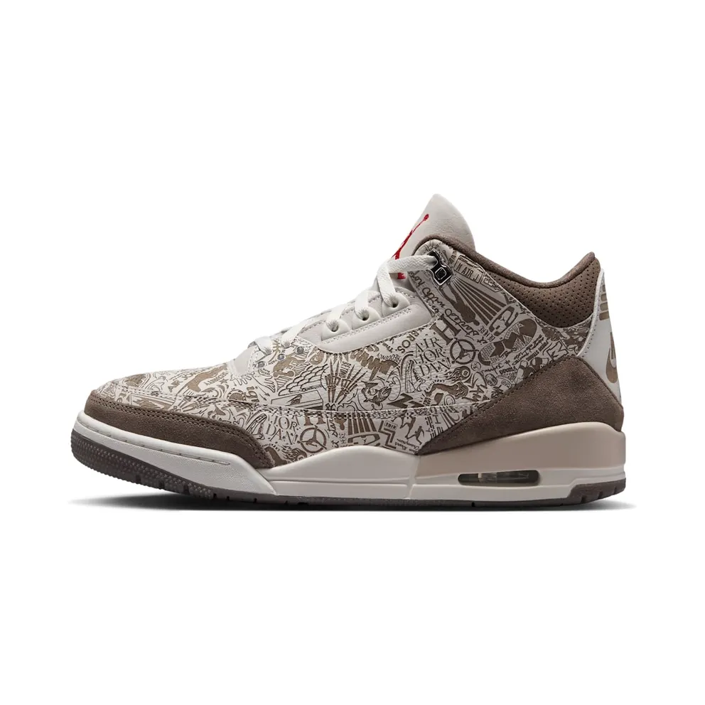 Air Jordan 3 – Laser – “Phantom / Palomino-University Red” (JA1369-001)