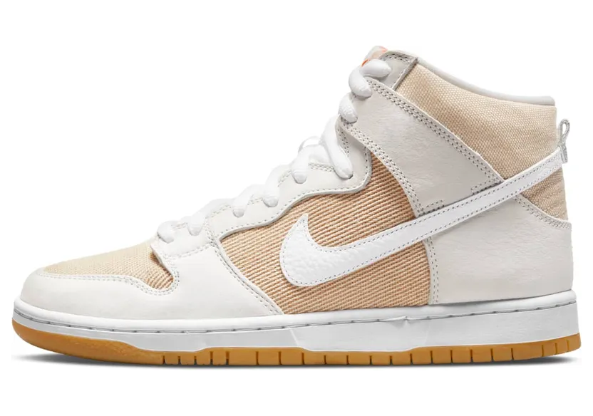 Nike SB Dunk High Unbleached Pack Orange Label Natural (DA9626-100)