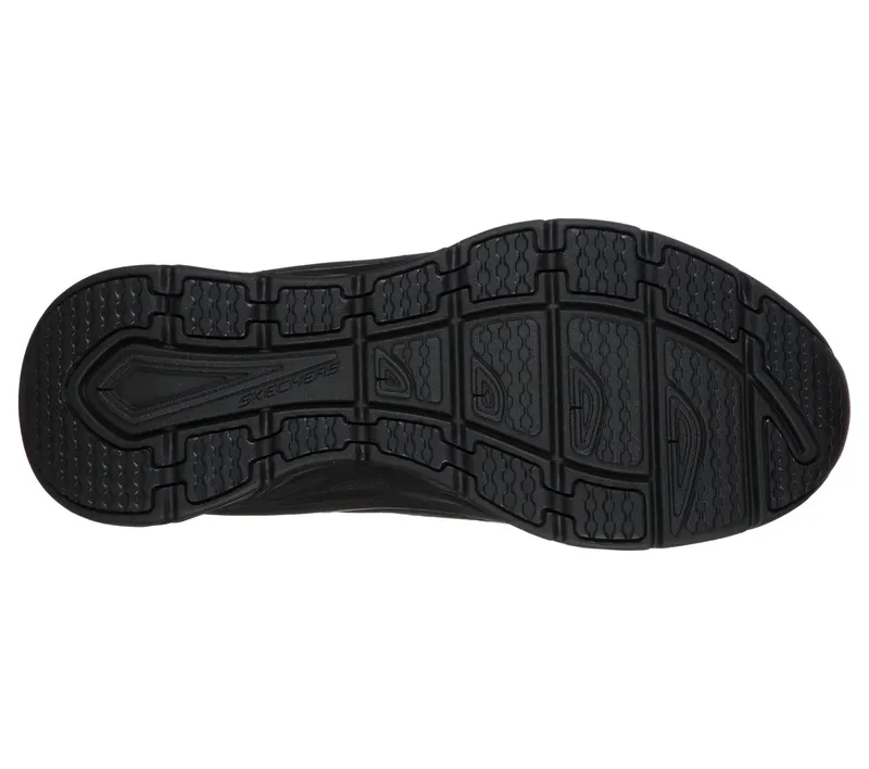 Skechers Relaxed Fit: D’Lux Walker – Black (232044 BBK)