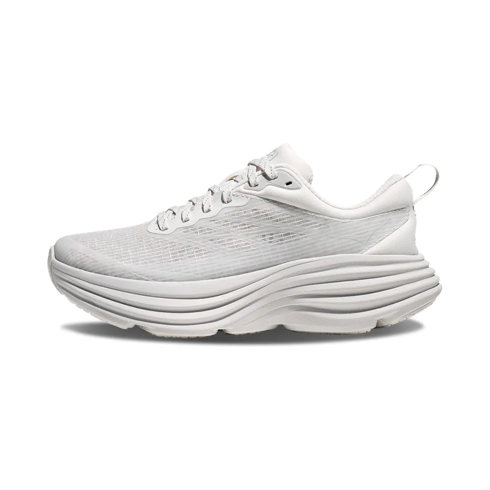 Hoka BONDI 8 TS CAGED “WHITE / COSMIC GREY” (1155391-WMC)