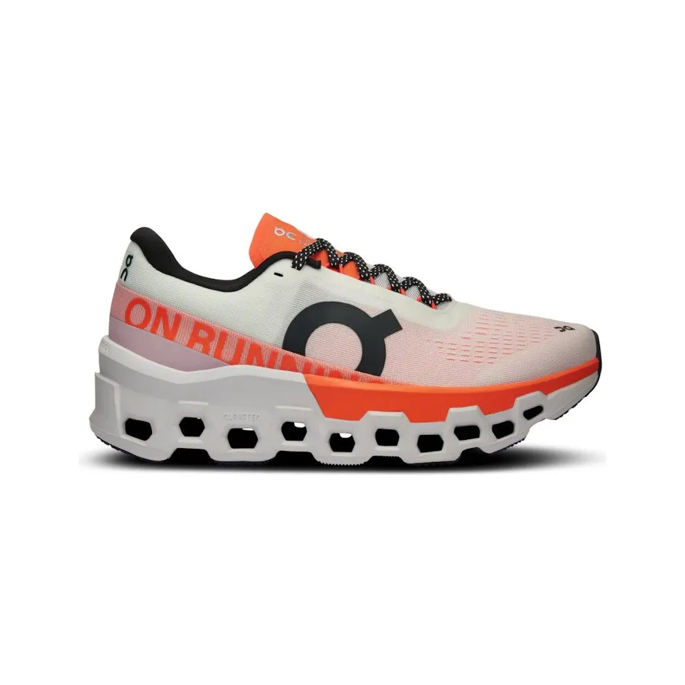 On Running Cloudmonster 2 White Flame (3WE10110256)