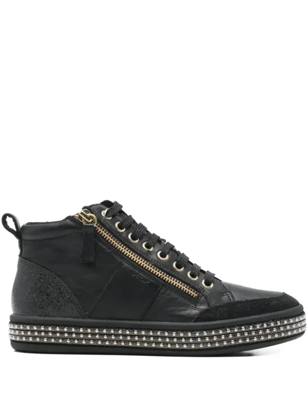 Geox Leelu mit Reißverschluss – Black (D94FFG08554)